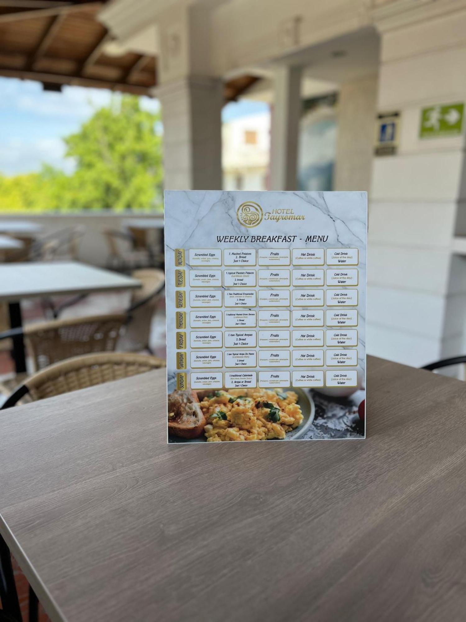Hotel Tayromar Санта-Марта Экстерьер фото
